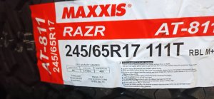 Maxxis RAZR AT-811 245/65 R17 111T