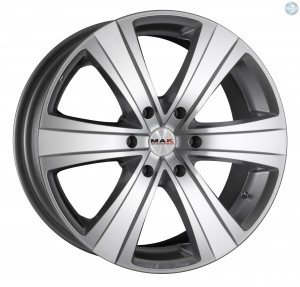 Диск литой MAK Fuoco 6 Hyper Silver 7.5xR17 6x139,7 ET46 d67.1